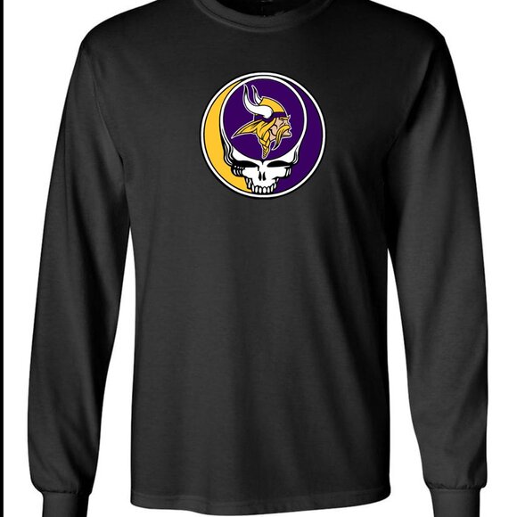 Grateful Dead Minnesota Vikings Parody Longsleeve - Picture 2 of 3